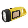 Handkurbel LED-Taschenlampe | Batteriefreier Betrieb | IPX4 Spritzwasserschutz