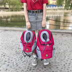 Haustier-Transportrucksack | Mesh mit Reißverschluss | Für Katzen & Hunde