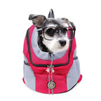 Haustier-Transportrucksack | Mesh mit Reißverschluss | Für Katzen & Hunde