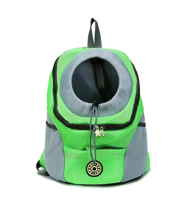 Haustier-Transportrucksack | Mesh mit Reißverschluss | Für Katzen & Hunde