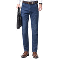 Jeans mit gerader Passform | Baumwoll-Denim | Mittelhoher Bund & Medium-Waschung