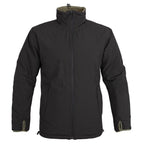 Wendbare Herrenjacke | Hoher Kragen & Kordelzüge | Packbares Reißverschlussdesign