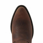 Herren Cowboystiefel | Kunstleder & Te ilfutter | Gummisohle mit 4 cm Absatz