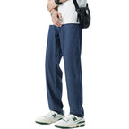 Herren Hose mit Geradem Bein | Denim mit Medium-Waschung | Mittelhoher Bund