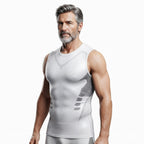 Herren Kompressionsweste | Nylon & Spandex Stretchgewebe | Ärmelloses Baselayer