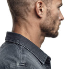 Herren Langarmhemd | Polyester & Baumwolle | Umschlagkragen und Einfarbiges Design