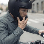 Herren Langarmhemd | Polyester & Baumwolle | Umschlagkragen und Einfarbiges Design