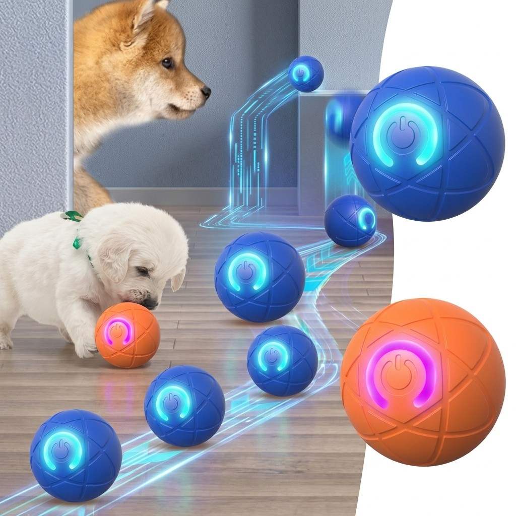 Interaktives Hundespielzeug | Kompaktes Aktivitätsspielzeug aus Kunststoff | 12 × 8 cm für drinnen und draußen
