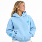 Kapuzensweatshirt aus Baumwollmischung | Lange Ärmel & lässiger Schnitt | Leichter Pullover für den Alltag