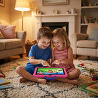 Kinder-Tablet 7 Zoll | Android mit Quad-Core & 4 GB RAM | 64 GB Speicher und WLAN
