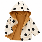 Kinder-Wendeweste | 2-in-1-Design mit Muster & Unifarbe | Leichte Polyester-Baumwoll-Weste