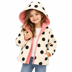Kinder-Wendeweste | 2-in-1-Design mit Muster & Unifarbe | Leichte Polyester-Baumwoll-Weste