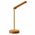 Magnetische LED-Holzlampe | Verstellbare Lichtrichtung | USB-Betrieb für Innenräume