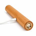 Magnetische LED-Holzlampe | Verstellbare Lichtrichtung | USB-Betrieb für Innenräume