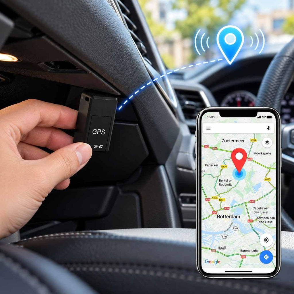 Magnetischer Mini-Tracker | GSM- & LBS-Ortung | 150-mAh-Akku & App-Zugriff