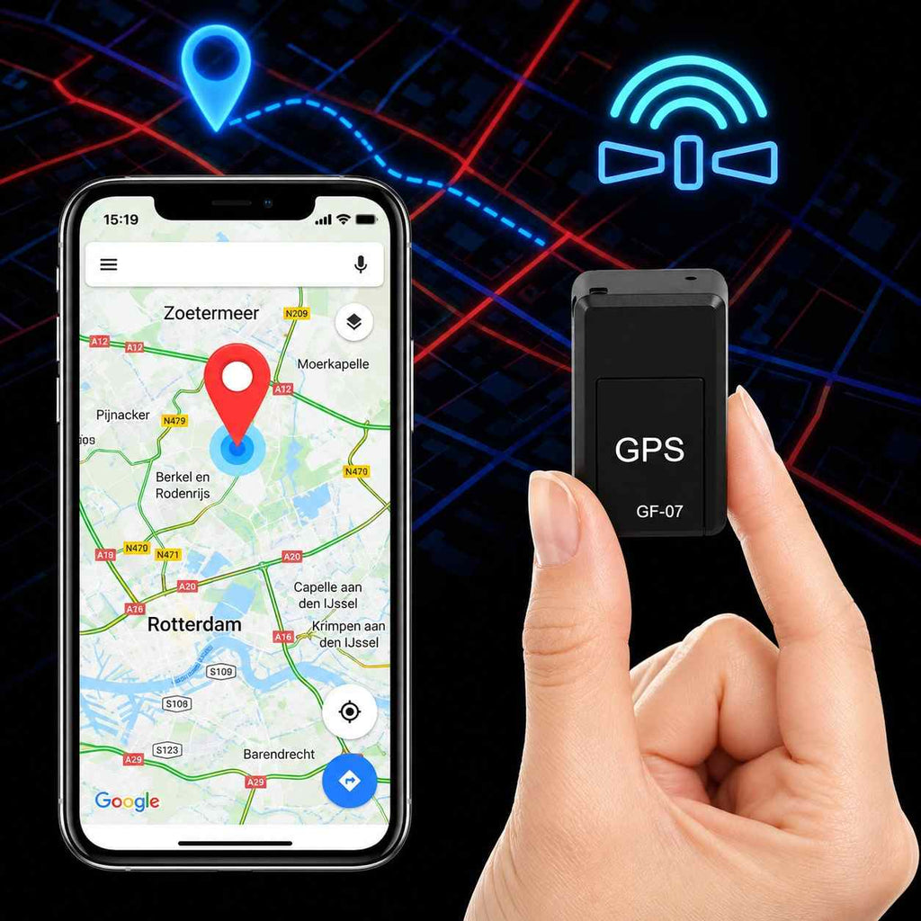 Magnetischer Mini-Tracker | GSM- & LBS-Ortung | 150-mAh-Akku & App-Zugriff