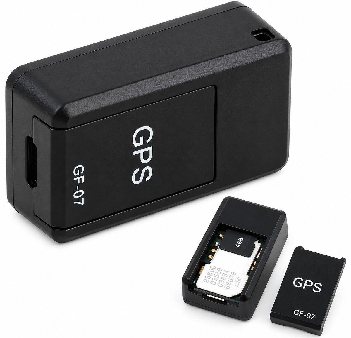 Magnetischer Mini-Tracker | GSM- & LBS-Ortung | 150-mAh-Akku & App-Zugriff