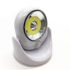 LED Garten Sensorleuchte - Kunststoff Außenwandleuchte Weiß 124mm