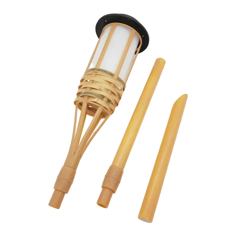 Solar Garten Flacker Lampe IP65 - Tragbare ABS LED Außenleuchte Warmweiß 3500K