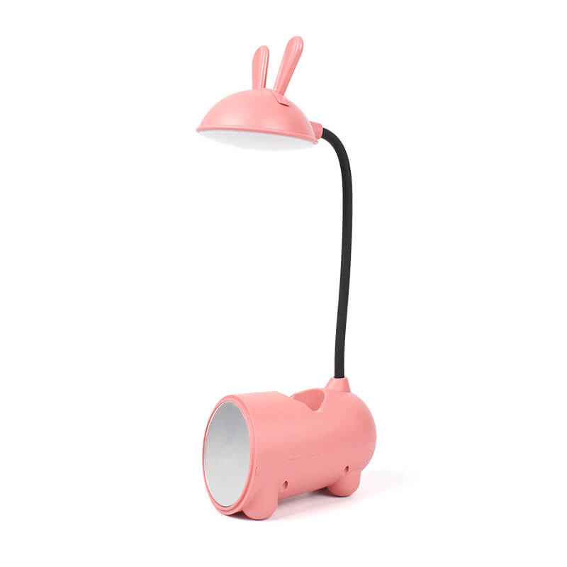 Cartoon Kaninchen LED Touch USB Stifthalter – Schreibtischlampe