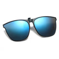 Übergroße Clip-On Flip-Up Sonnenbrille | Polarisierte TAC UV400 Gläser | PC-Rahmen für Korrektionsbrillen & Outdoor-Aktivitäten | Novera