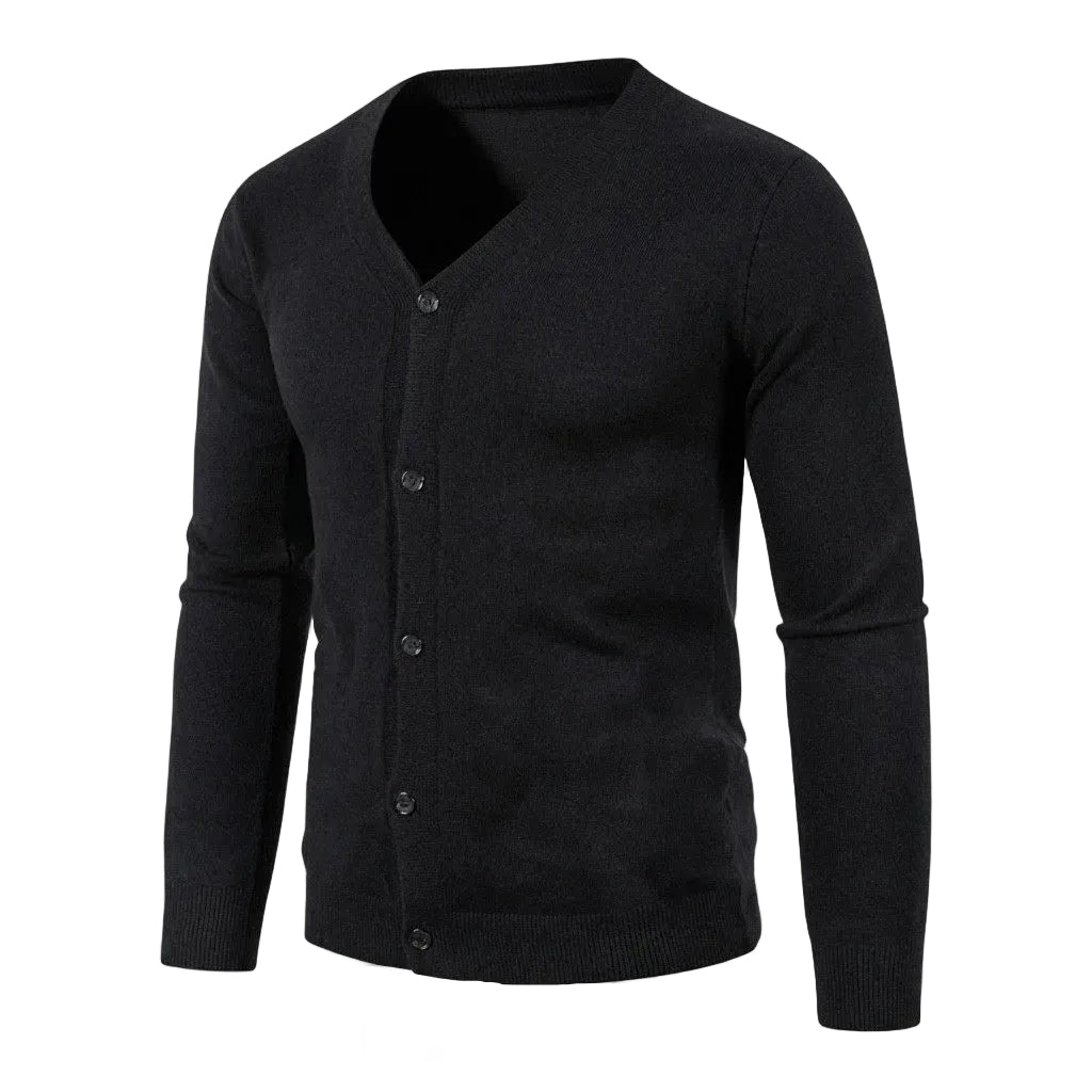 Strickjacke Mit Knöpfen | Bequemer Herren Pullover Für Alltag & Freizeit