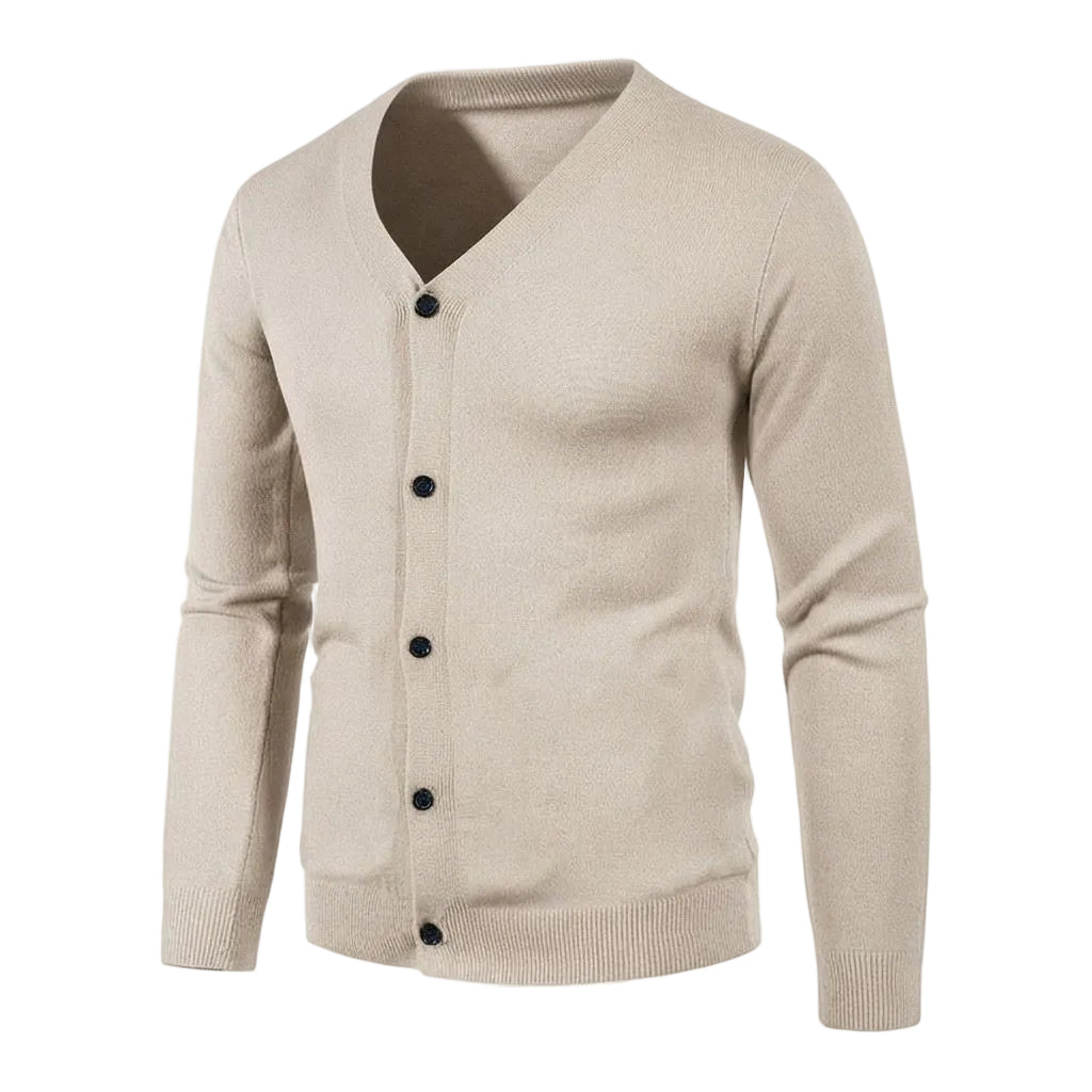 Strickjacke Mit Knöpfen | Bequemer Herren Pullover Für Alltag & Freizeit