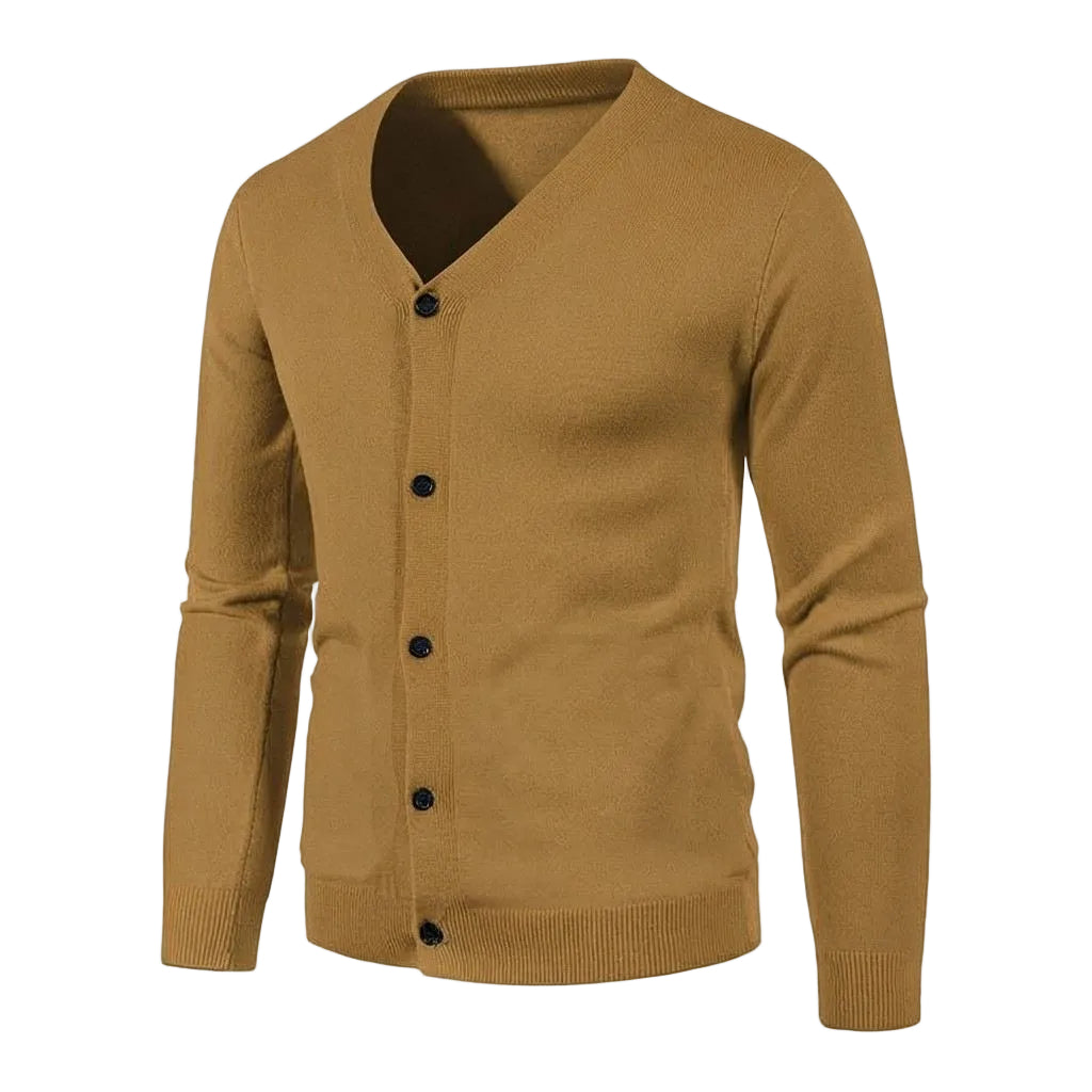 Strickjacke Mit Knöpfen | Bequemer Herren Pullover Für Alltag & Freizeit