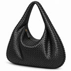 Strukturierte Tote Bag | Texturiertes Kunstleder & Polyesterfutter | Arbeitstasche mit Reißverschluss und Doppelträgern