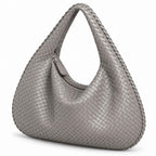 Strukturierte Tote Bag | Texturiertes Kunstleder & Polyesterfutter | Arbeitstasche mit Reißverschluss und Doppelträgern