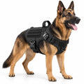 Taktisches Hundegeschirr | Verstellbare Weste aus 1050D Nylon | Vorderer D-Ring, Kontrollgriff & MOLLE-System