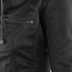 Unisex Wende-Bomberjacke mit Kunstfell | Reißverschluss | Winterjacke
