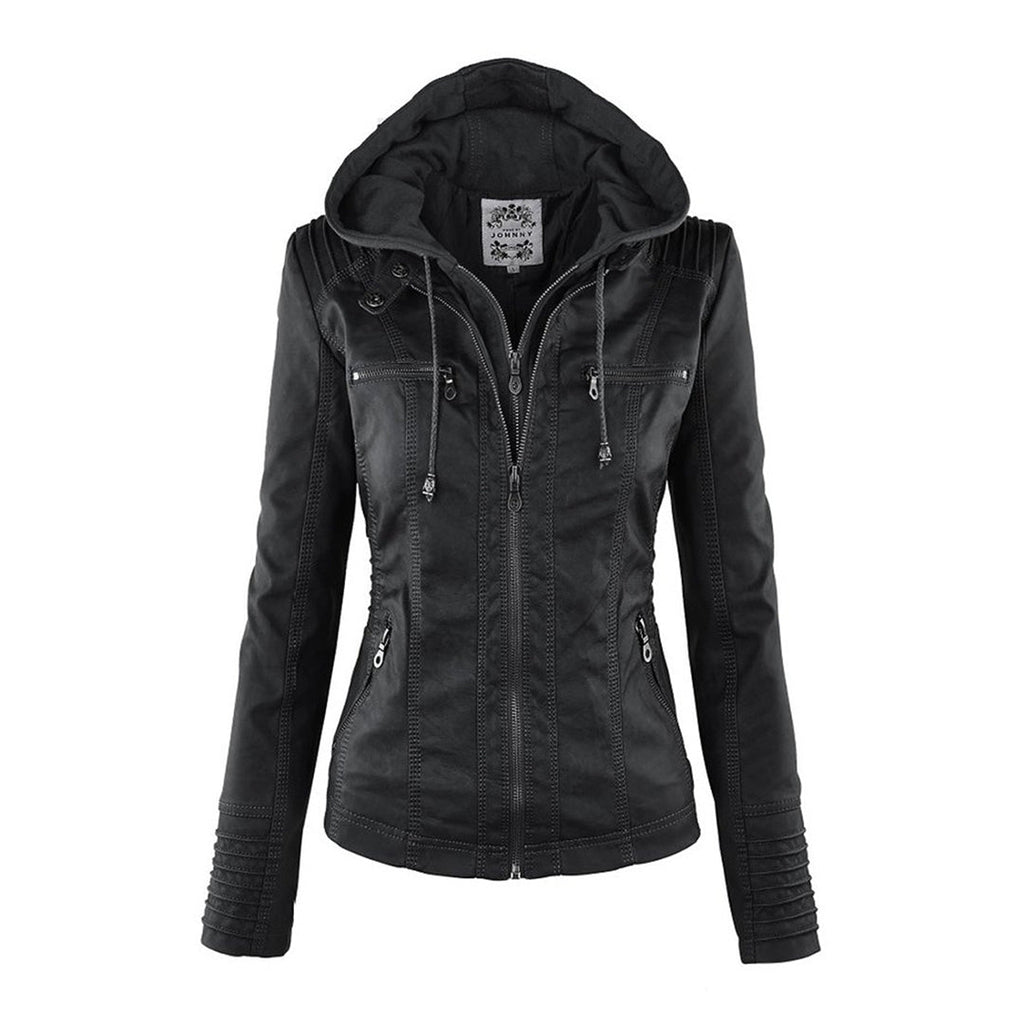 Unisex Wende-Bomberjacke mit Kunstfell | Reißverschluss | Winterjacke