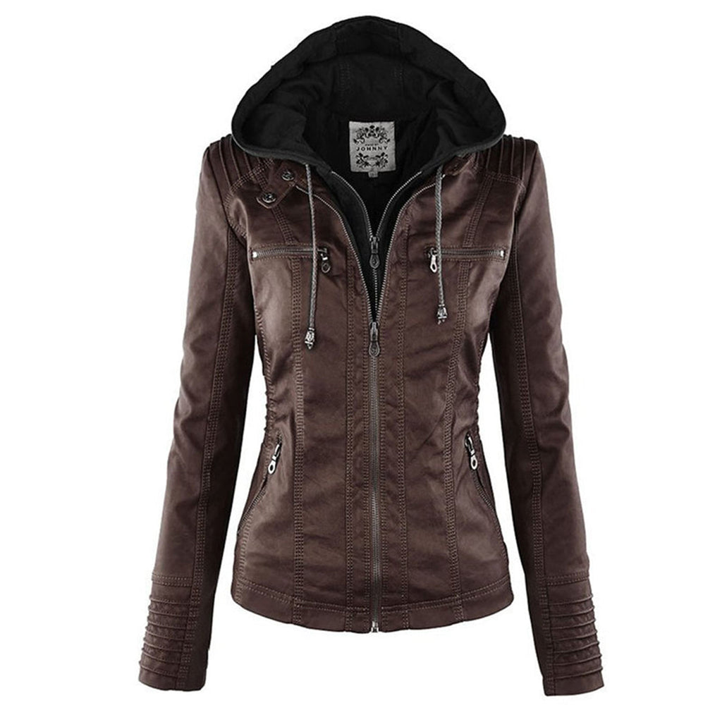 Unisex Wende-Bomberjacke mit Kunstfell | Reißverschluss | Winterjacke