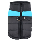 Hundejacke für Herbst und Winter - Polyester Hundemantel Einfarbig