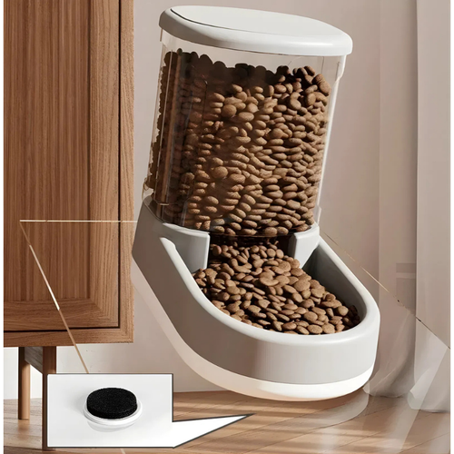 Automatischer Futter- und Wasserspender Set - Indoor Futterspender für Hunde und Katzen