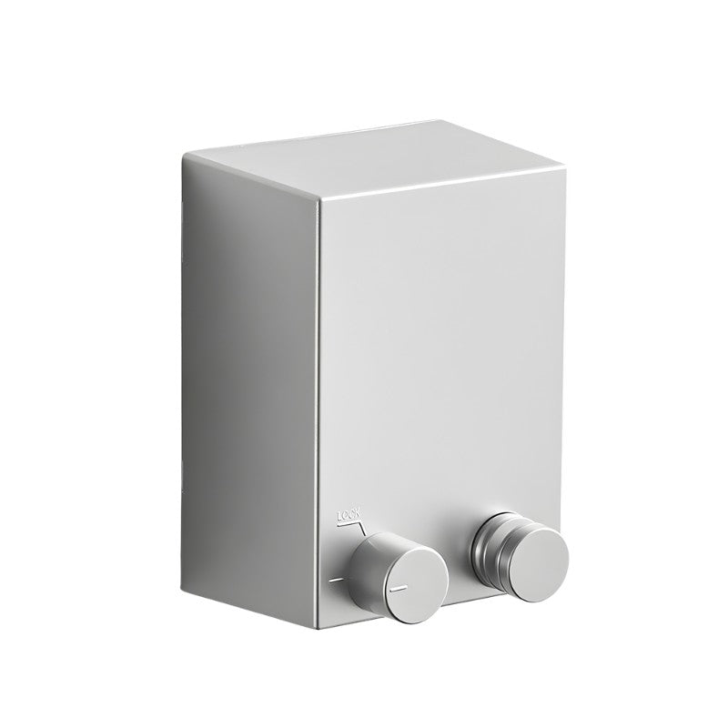 Wandmontierter Haken-Organizer | Edelstahl & ABS | Faltbares Quadratisches Design