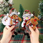 Weihnachts-Hängeornamente | Festliche Figurenmotive | Innendekoration
