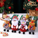 Weihnachts-Hängeornamente | Festliche Figurenmotive | Innendekoration