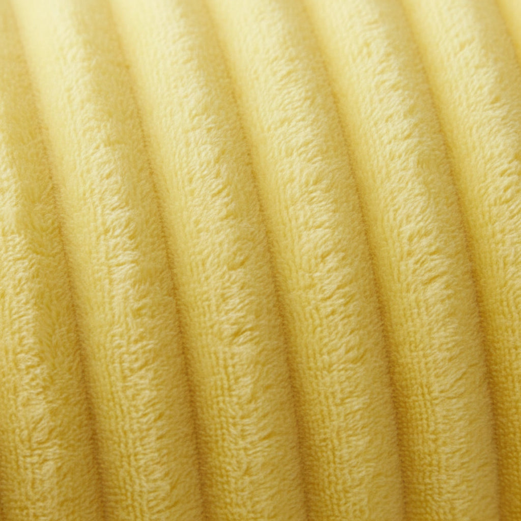 Fleece-Flanell-Decke | Breites Streifenmuster & Plüschoberfläche | 150 × 200 cm Sofadecke