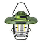 Wiederaufladbare LED-Campinglaterne | ABS & Metall | Dimmbares Licht