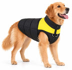 Winterjacke für Hunde | Polyester mit Karomuster | Hundemantel für Spaziergänge im Freien