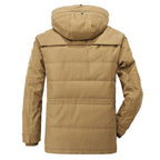 Winterparka | Integrierte Kapuze & Warmes Futter | Regular Fit mit Frontreißverschluss