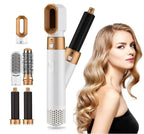 5-in-1 Haarstyler Föhn - 1000W Locken & Glättsystem
