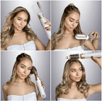 5-in-1 Haarstyler Föhn - 1000W Locken & Glättsystem