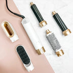 5-in-1 Haarstyler Föhn - 1000W Locken & Glättsystem