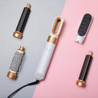 5-in-1 Haarstyler Föhn - 1000W Locken & Glättsystem